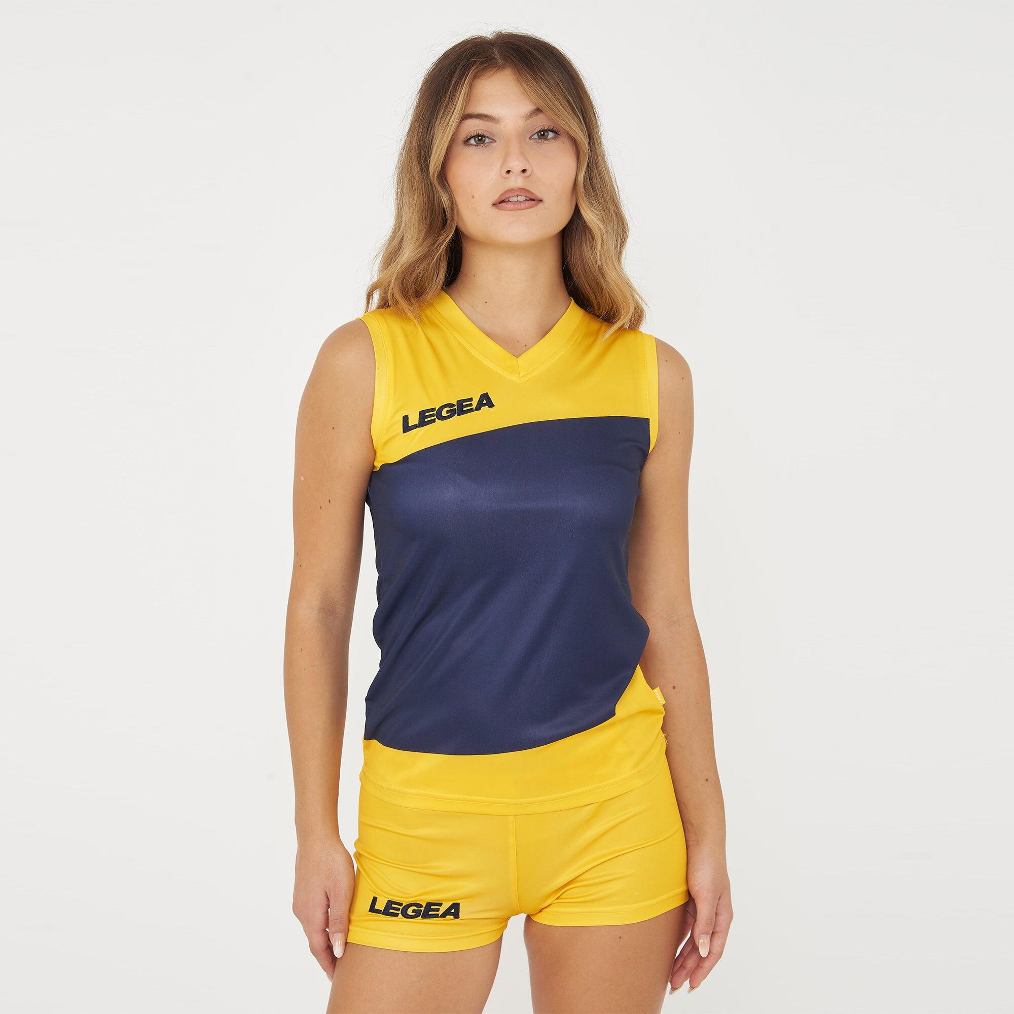 Fußballset Romagna 100% Polyester gelb-blau 3/7