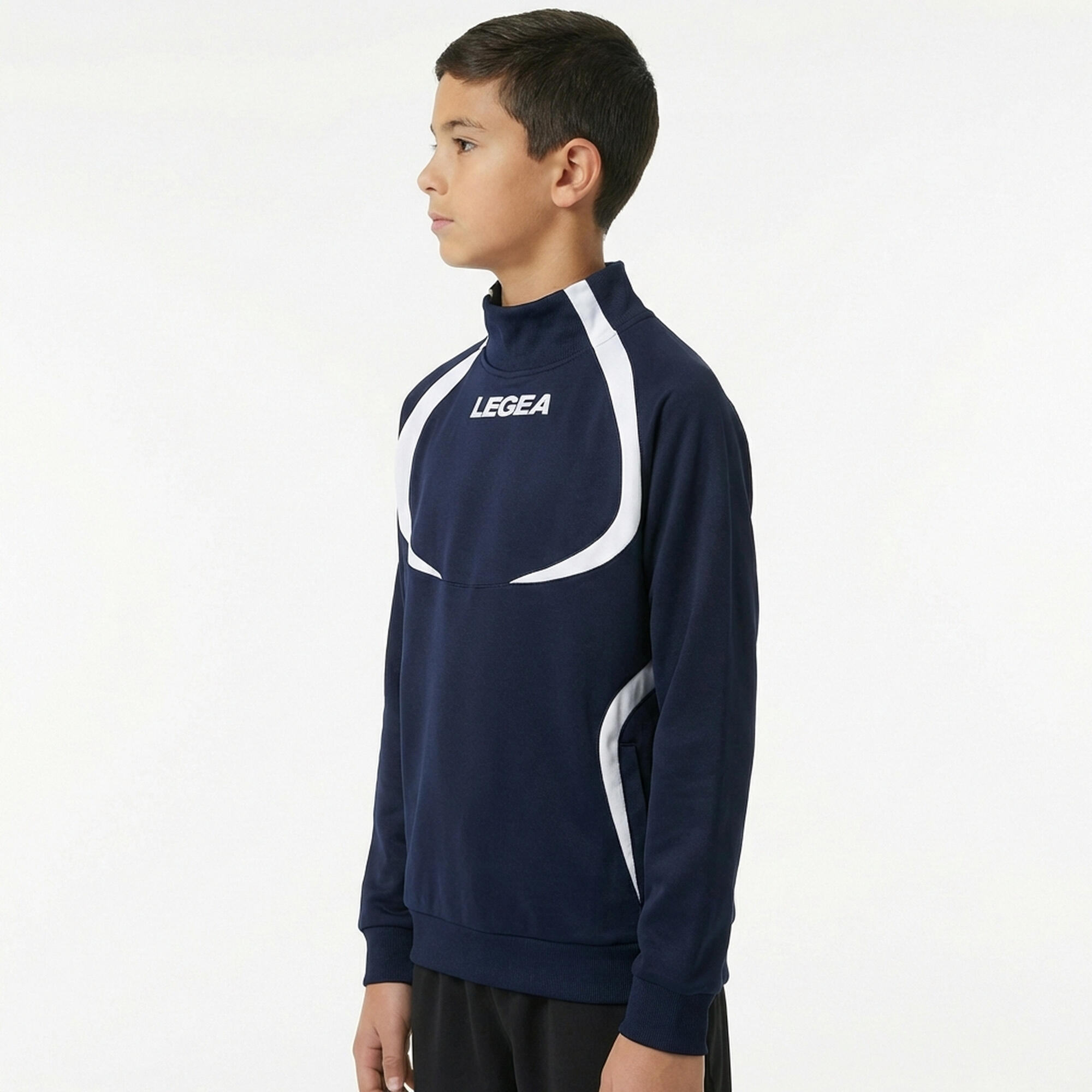 Veste Femme Running Tokyo Polyester Respirant Bleu-Blanc 3/5