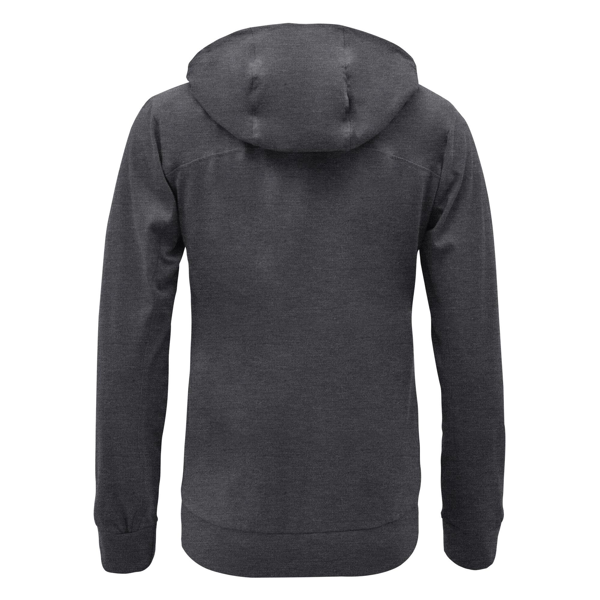 Felpa con cappuccio OSHA donna grigio rosa scuro 2/2