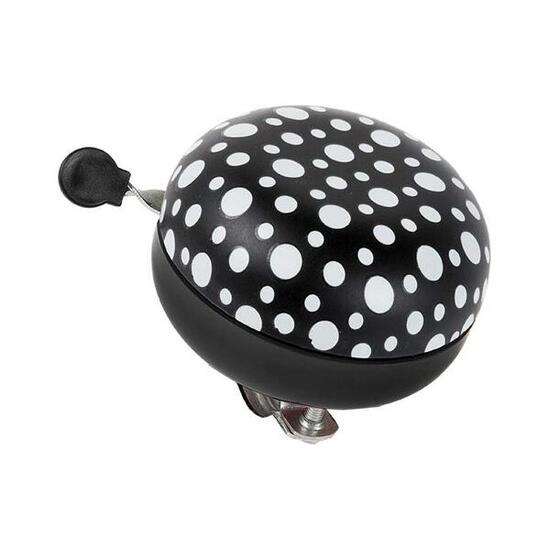 M-Wave Fahrradklingel Ding-Dong ø80mm - Marienkäferrot