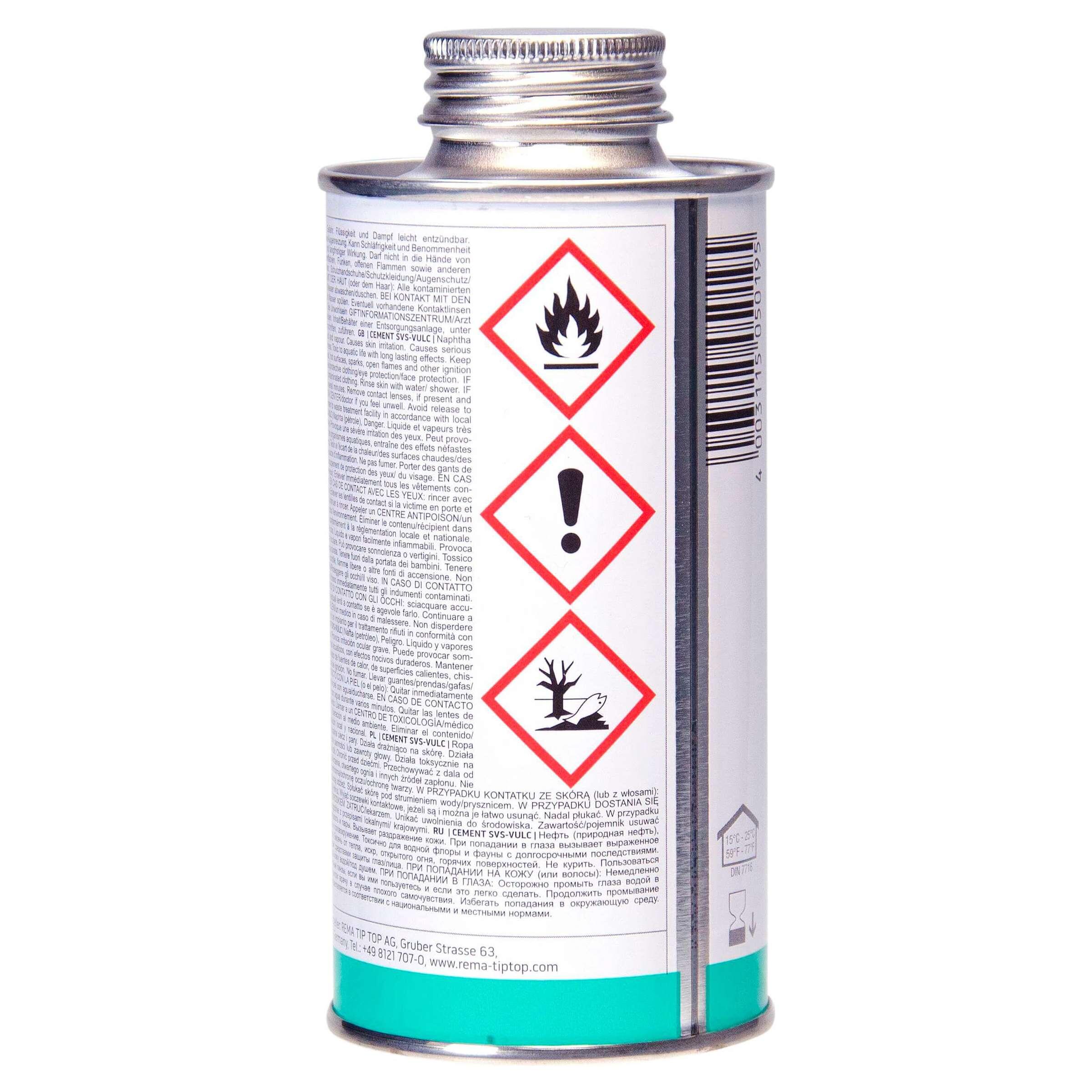 Pot liquide vulcanisation avec pinceau Rema TipTop 2/2