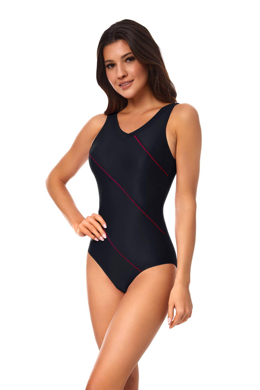 Strój jednoczęściowy pływacki damski Aqua Speed Sophie 3/5