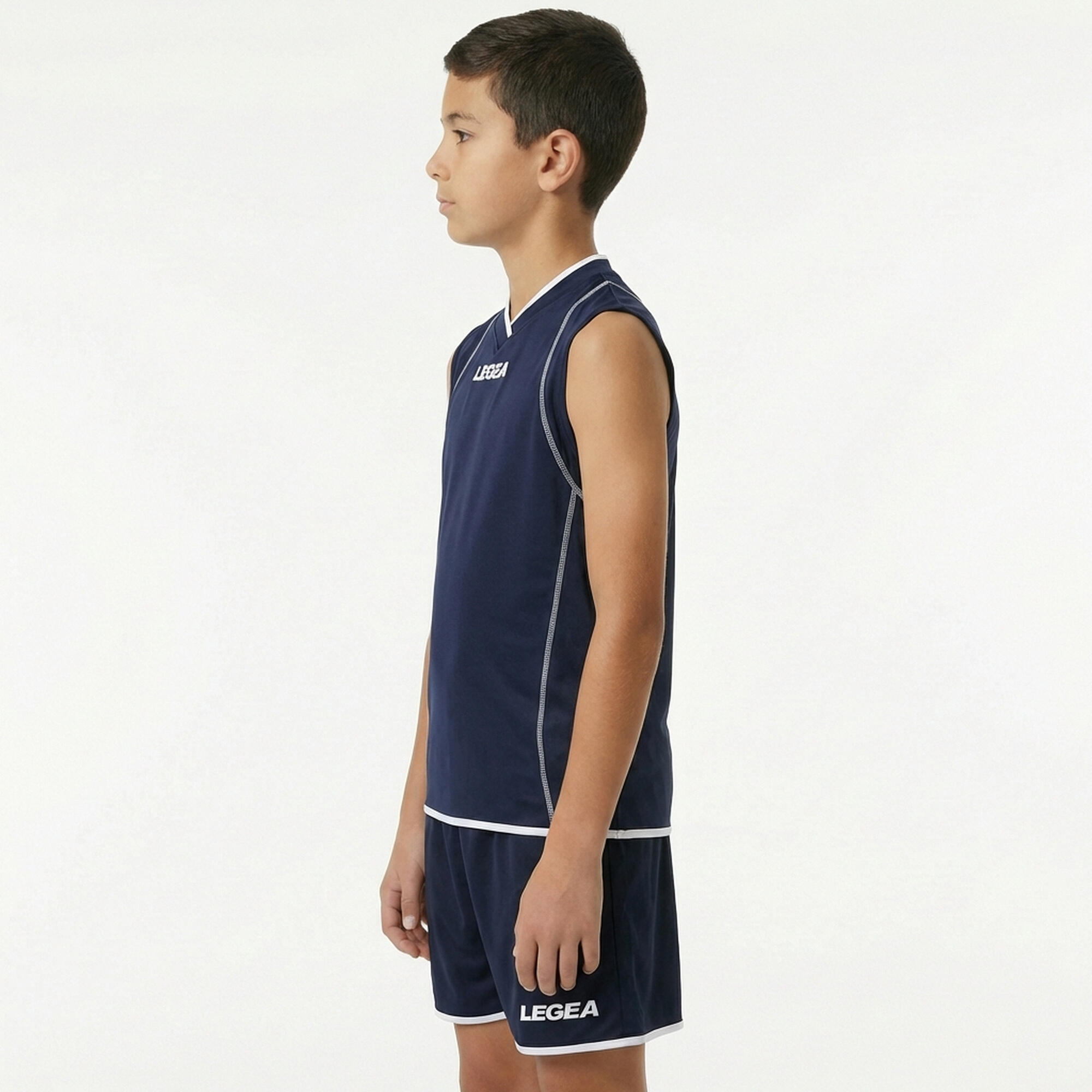 Kit calcio da allenamento blu-bianco 3/5