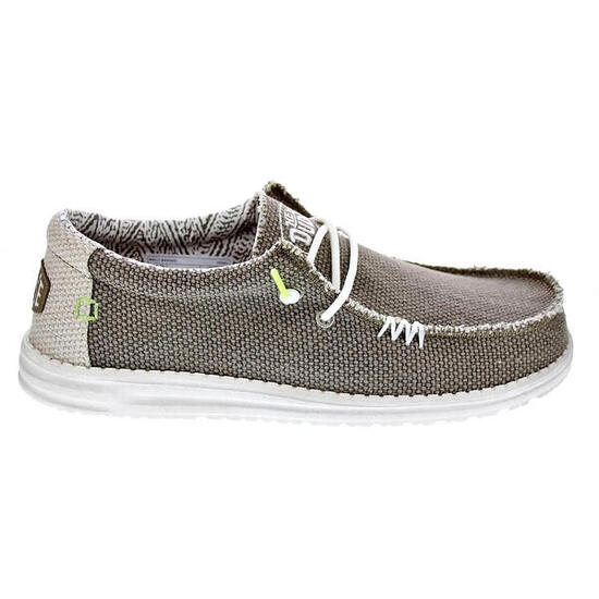 Scarpe da uomo Hey Dude Wally intrecciate verde