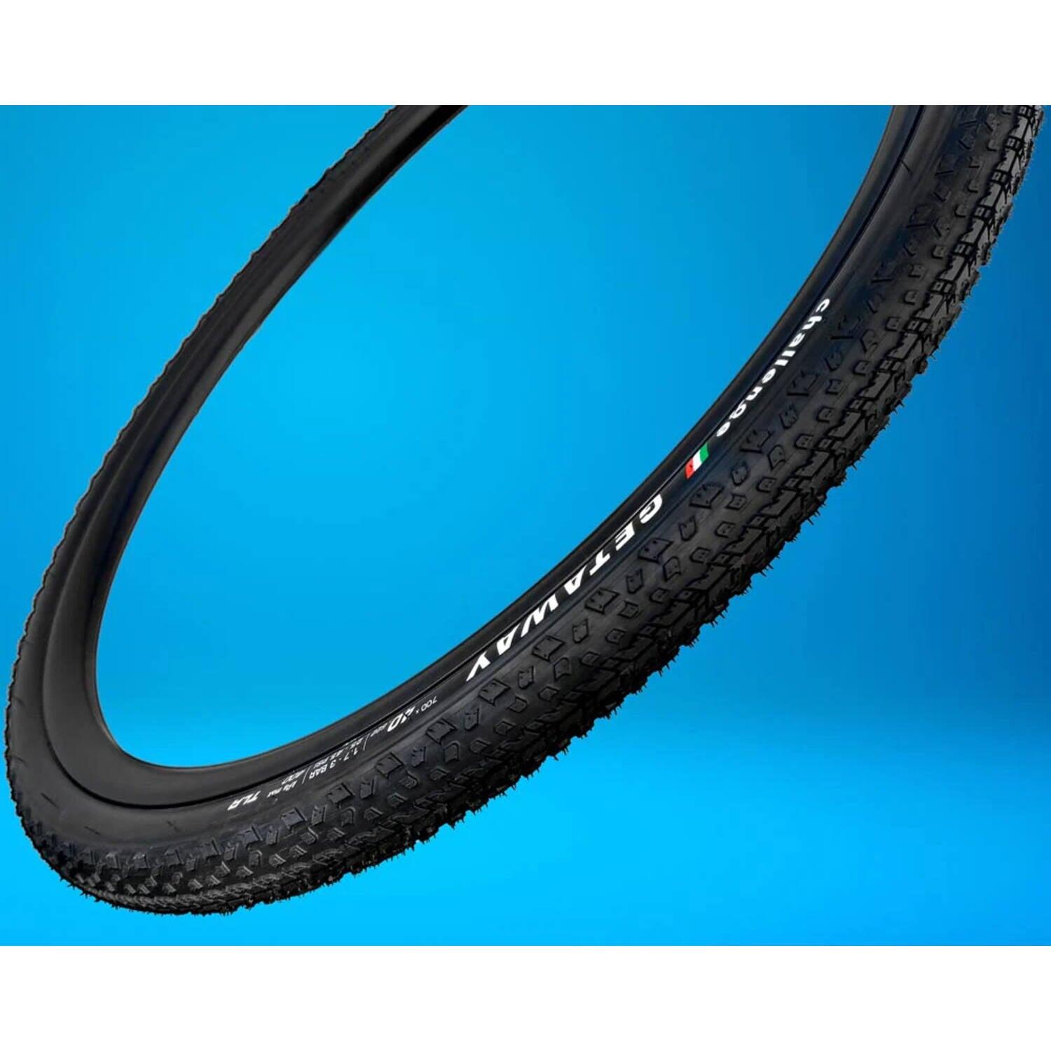 Challenge - escapade course pneu tlr 700x40c noir marron 5/5