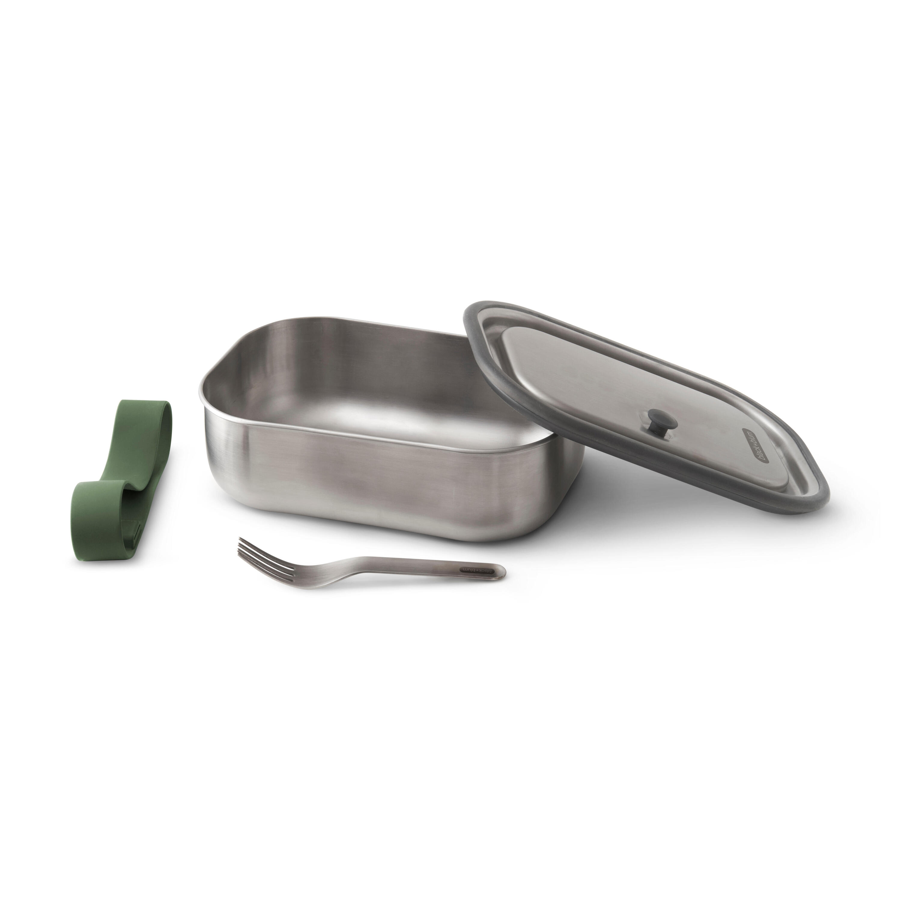 Boite repas en acier inoxydable Petite - Olive 600ML 2/6