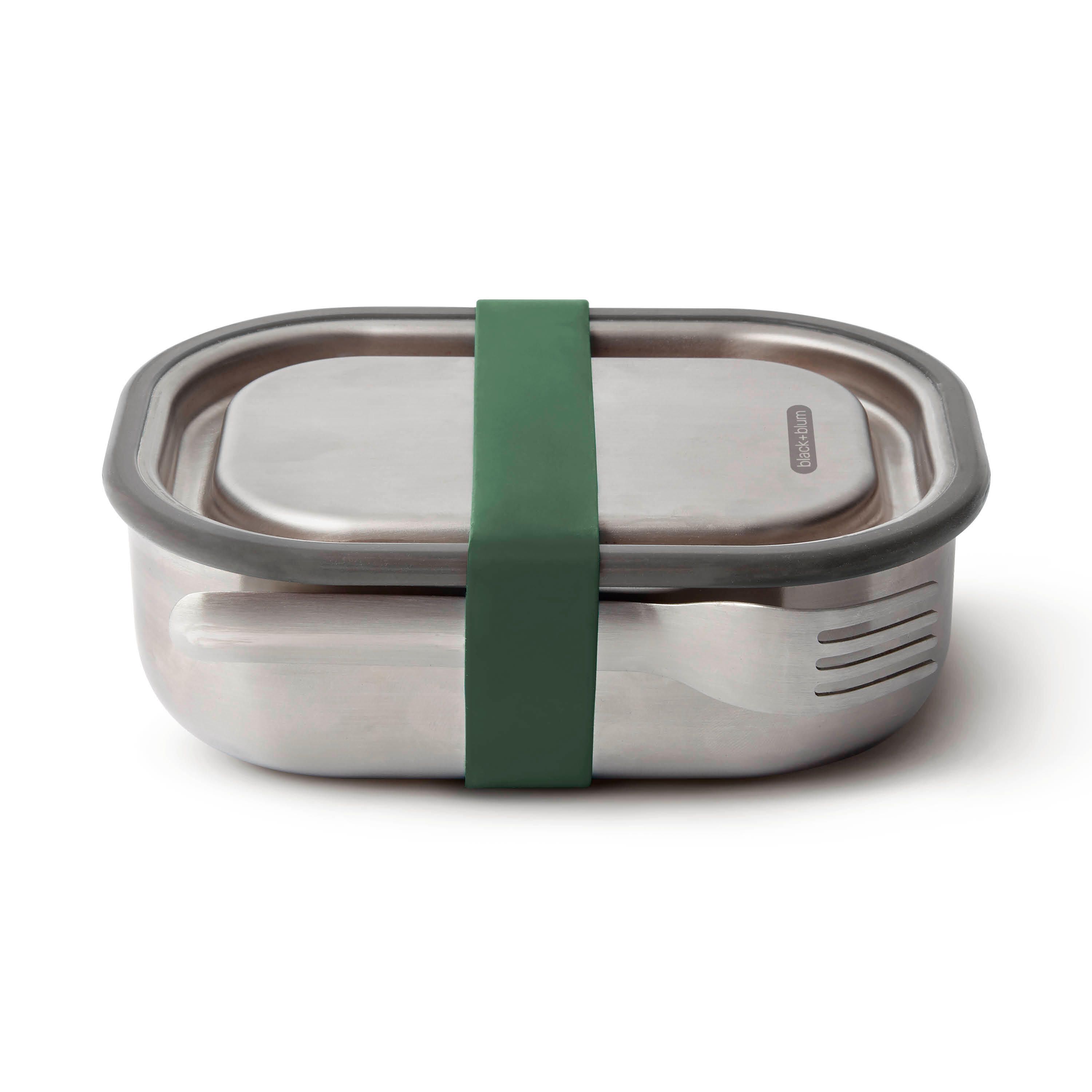 Boite repas en acier inoxydable Petite - Olive 600ML 1/6