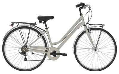 Bicicletta da città Alpina Bike Moving Donna Grigio seta 28