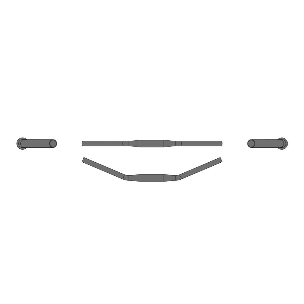 Ergotec Moon handlebar 31.8x605 mm aluminium