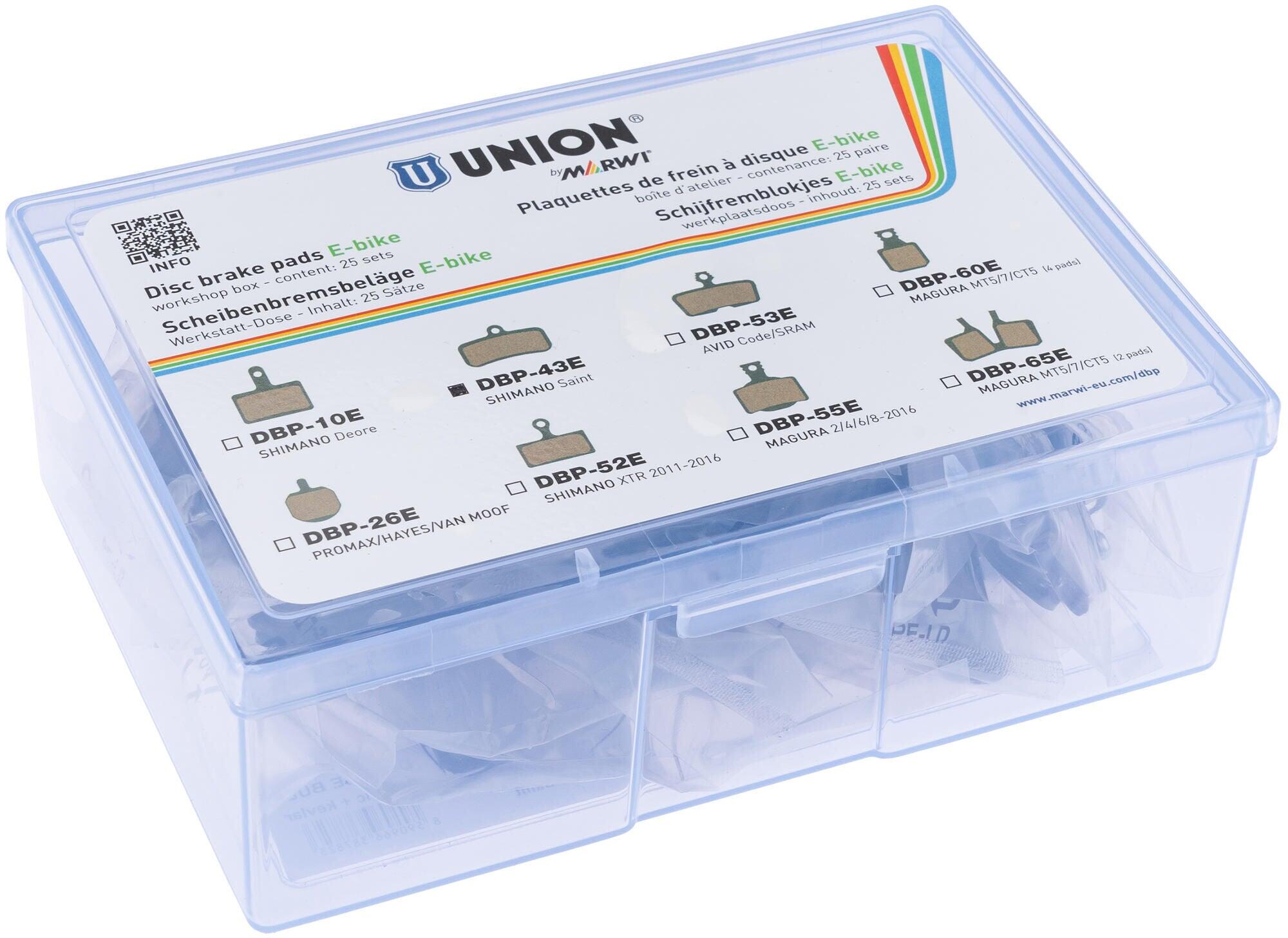 Marwi Union Bloques de Freno de Disco DBP-43E para Shimano Saint (25 Unidades) 2/2