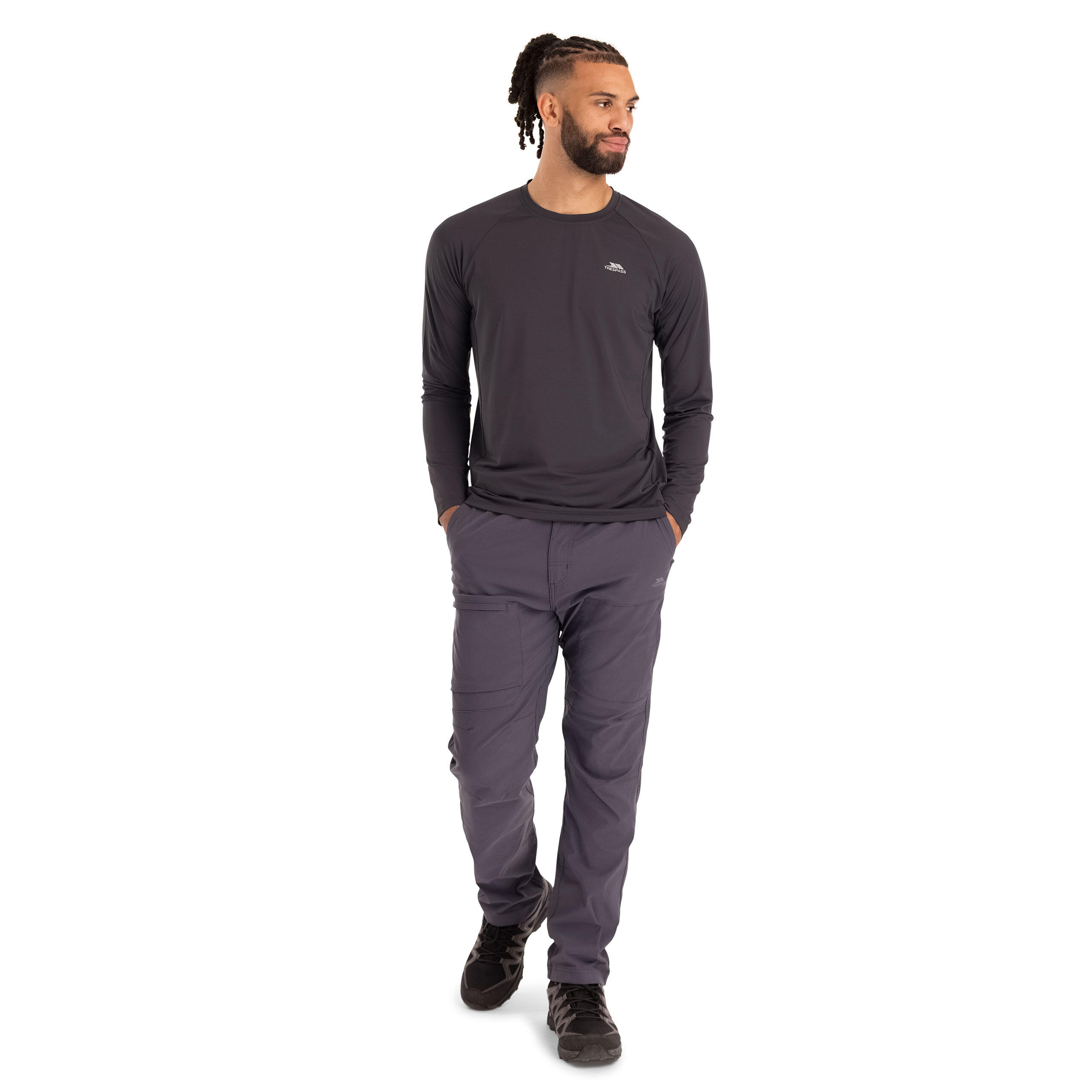 Pantalon d'aventure homme Trespass Garsdale B - Flint 4/5