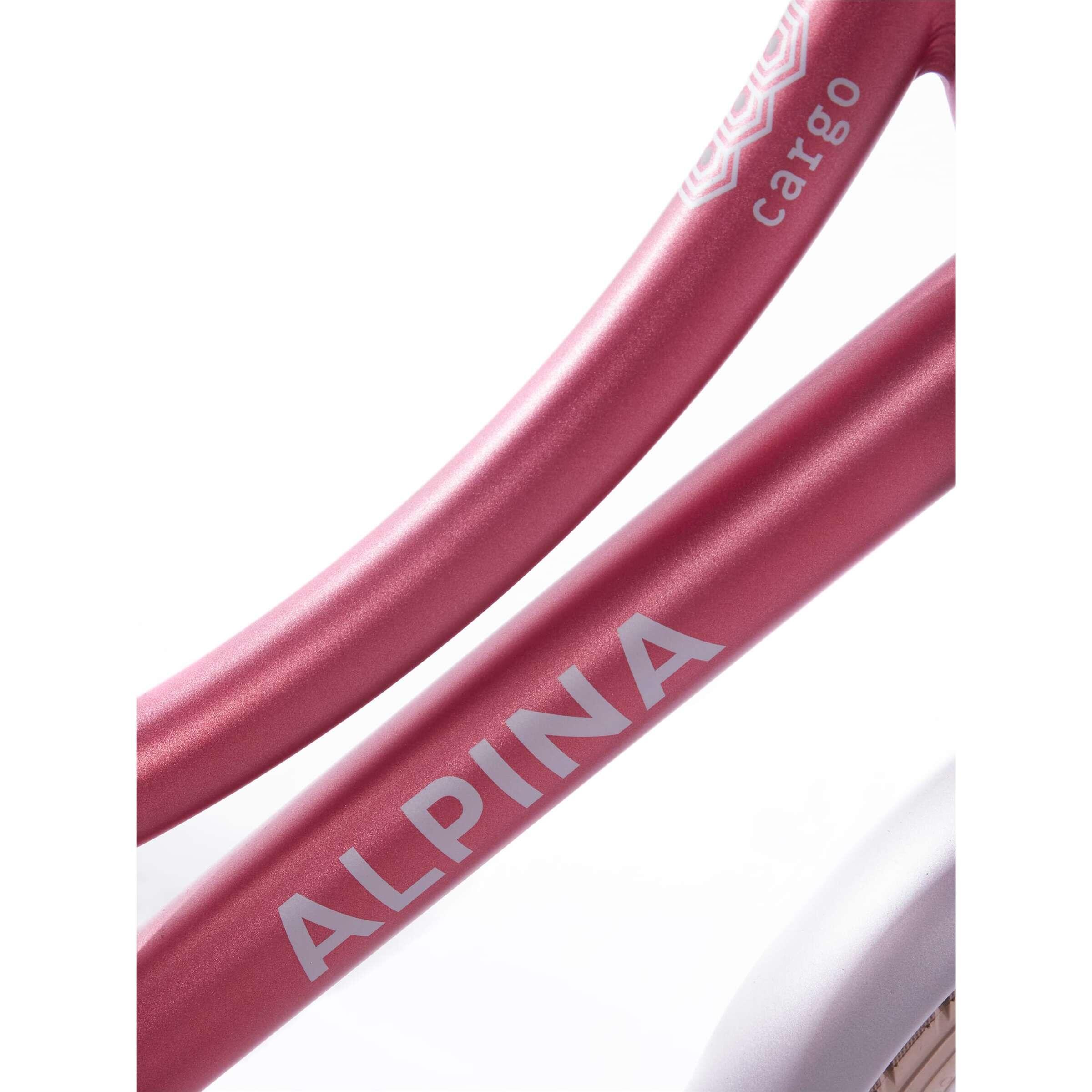 Alpina Cargo M16 Berry Red 16 inch meisjesfiets 6/6