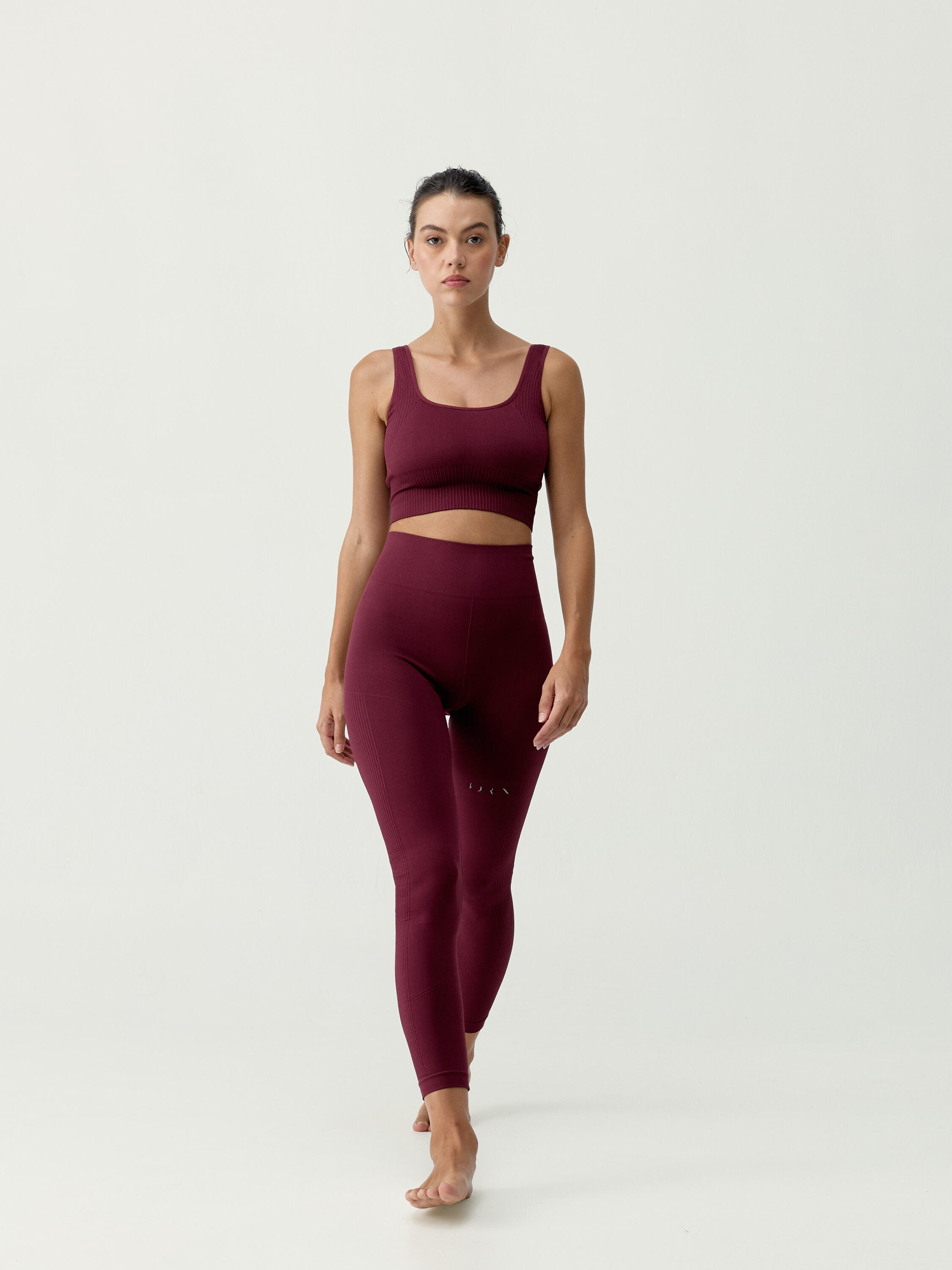 Top deportivo de mujer Yami Sujeción Media Seamless 5/7
