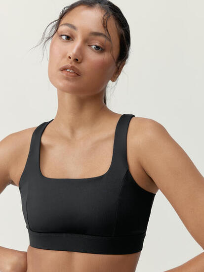 Top sportivo donna Padma 2.0 Sostegno alto spalline coppe estraibili