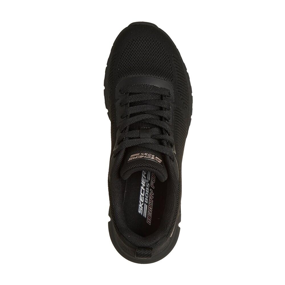 Skechers BOBS Flex Donna Sneakers Nero BBK Scarpe Casual Comode Memory EU 37 5/7