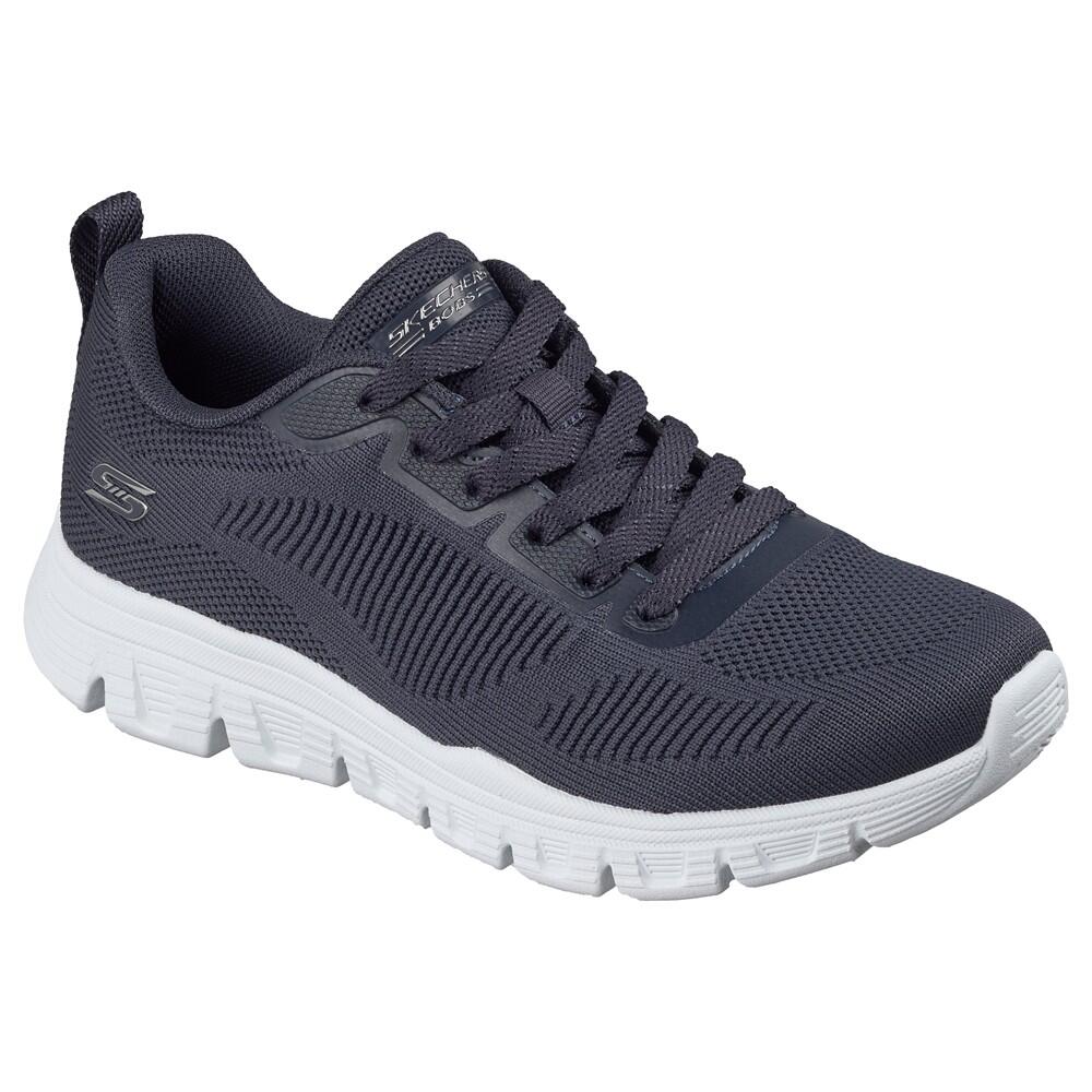 Chaussures Lifestyle Skechers Bobs B Lite Marine/Blanc Femme 2/7