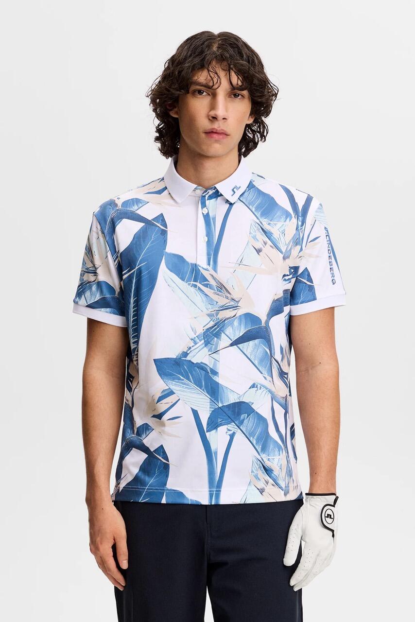 Tour Tech Print Polo Herren 2/4
