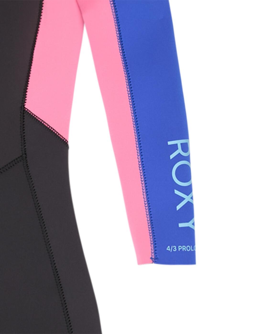 Combinaison de surf back zip 4/3MM PROLOGUE+ Bleu Fille 3/3