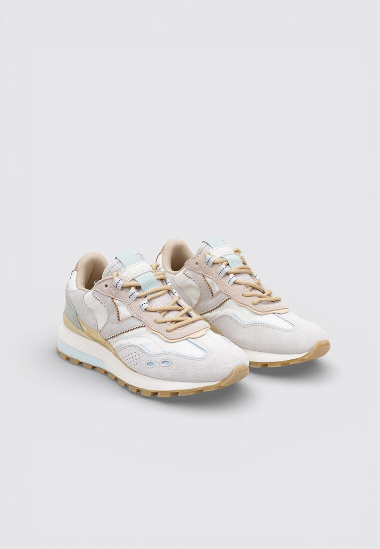 Deportivas Casual Mujer Suela Plana - Modelo 1156116 Beige 2/6