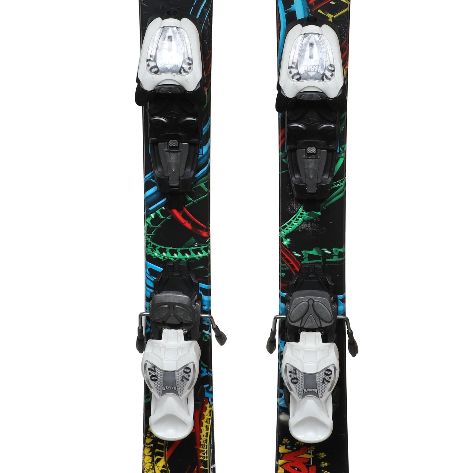 RECONDITIONNE - Ski Junior Volkl Ledge + Fixations 3/4