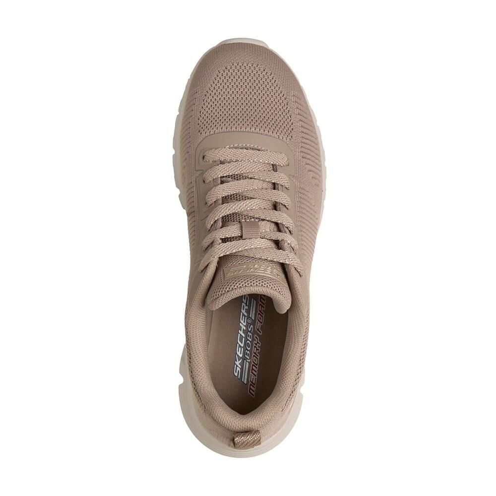 Y Ligera Baskets FEMME Skechers Bobs Lite tissu GRIS 5/7