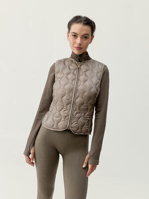 Gilet sportivo donna Kenal Antivento con tasche