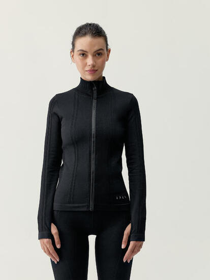 Veste de sport zippée Seamless Athleisure INDIA