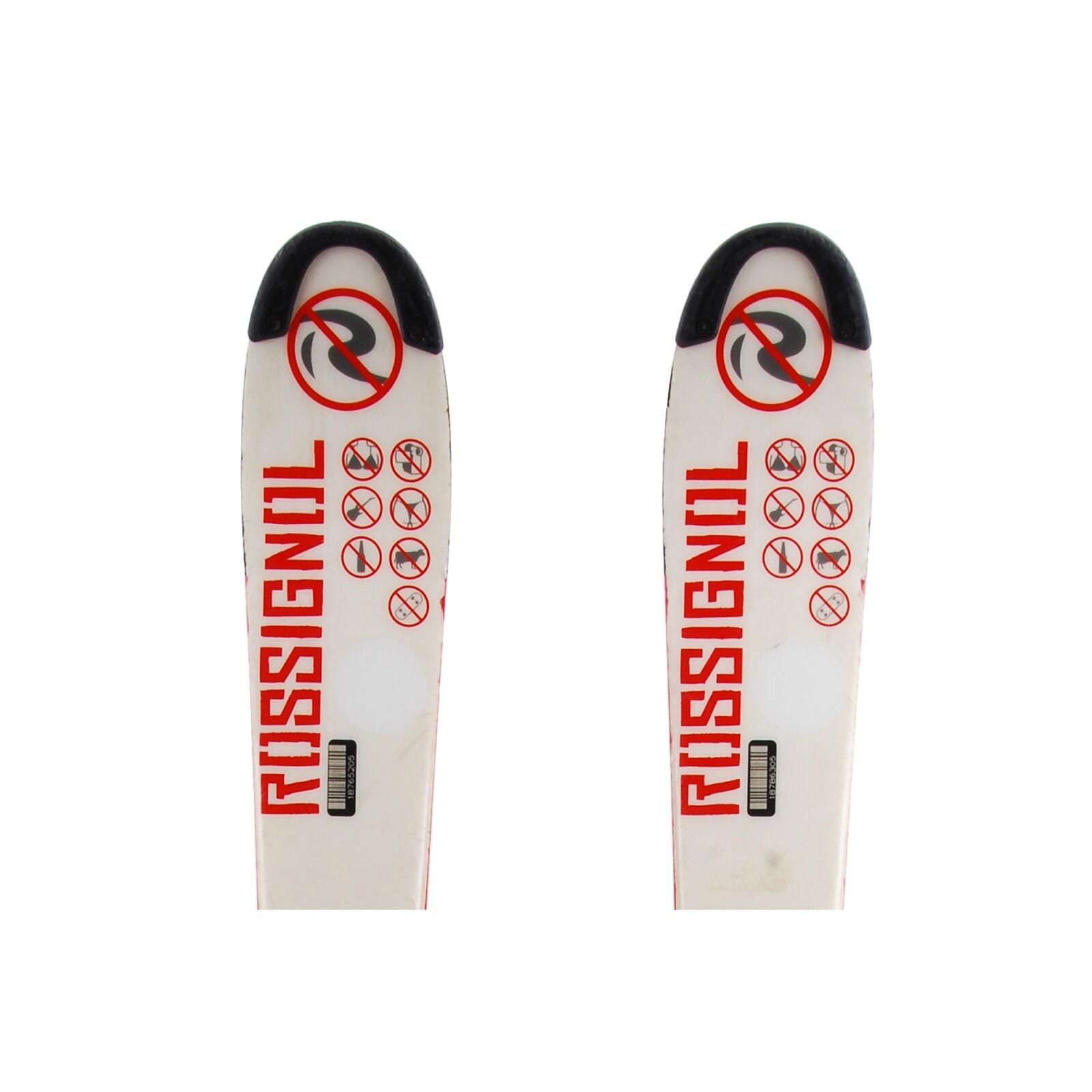 RECONDITIONNE - Mini Ski Rossignol Scratch Free Zb + Fixations 2/4
