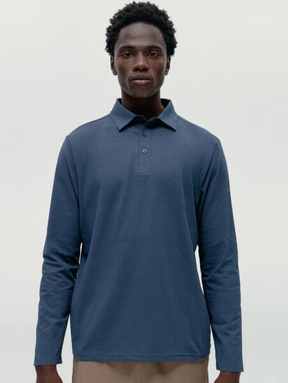 T-Shirt Polo Recovery Performance manches longues MARONI