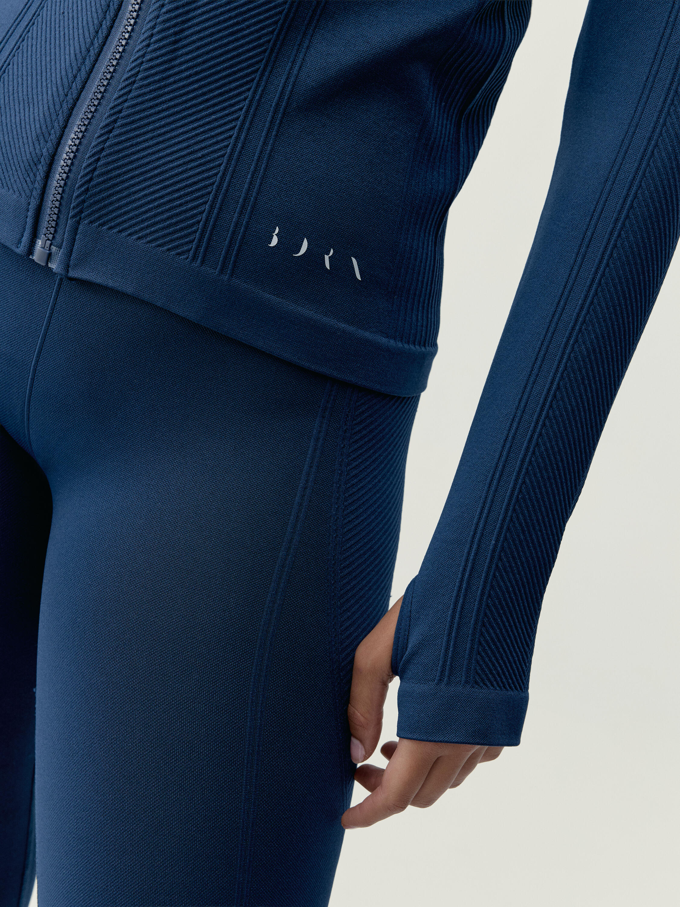 Veste de sport zippée Seamless Athleisure INDIA 3/6