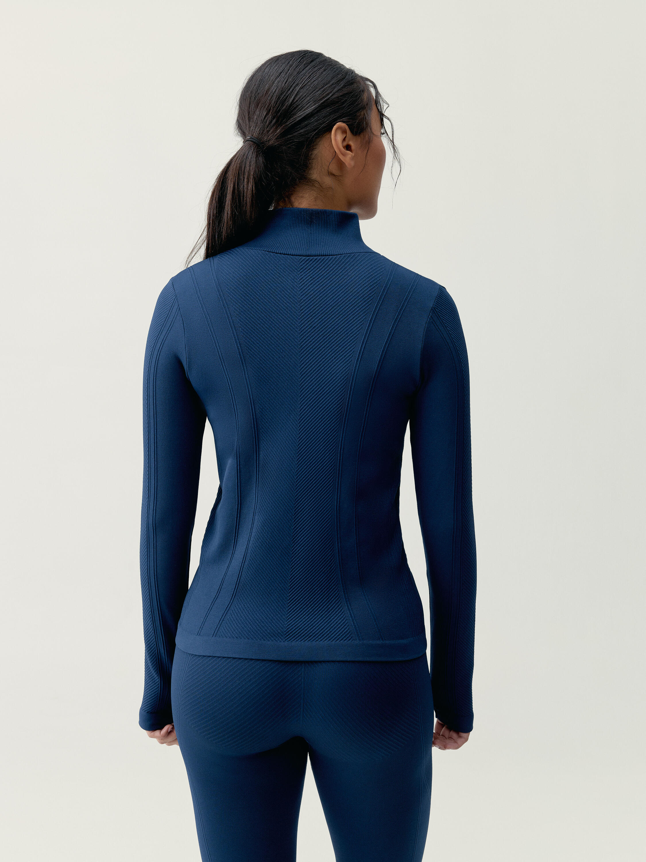 Veste de sport pour femmes à fermeture éclair intégrale, vêtement de