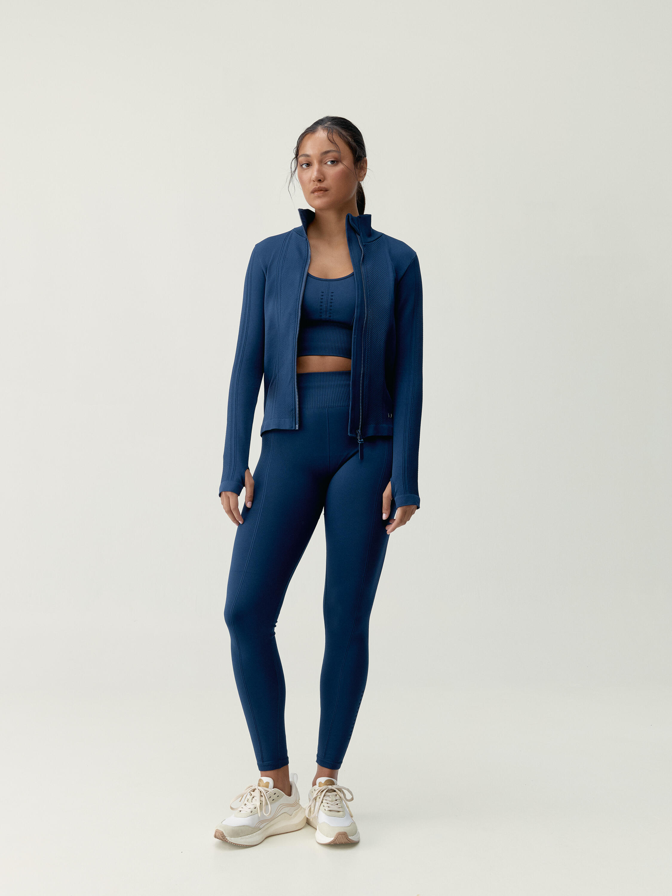 Veste de sport zippée Seamless Athleisure INDIA 5/6