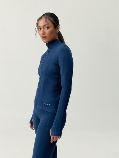 Veste de sport zippée Seamless Athleisure INDIA