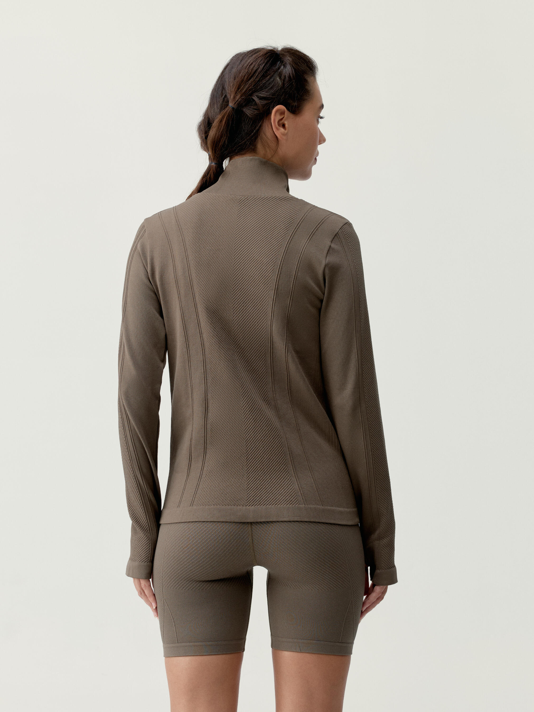 Veste de sport zippée Seamless Athleisure INDIA 2/7