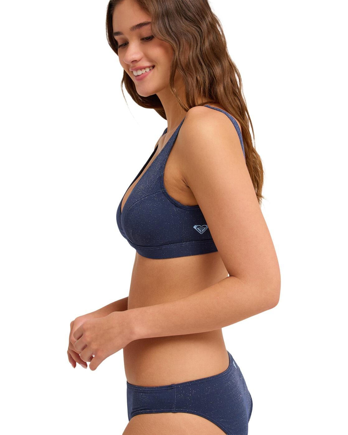 D-Cup-Bikinioberteil mit Bügeln ROXY SHINE UNDERWIRE DCUP Blau Frauen 4/4