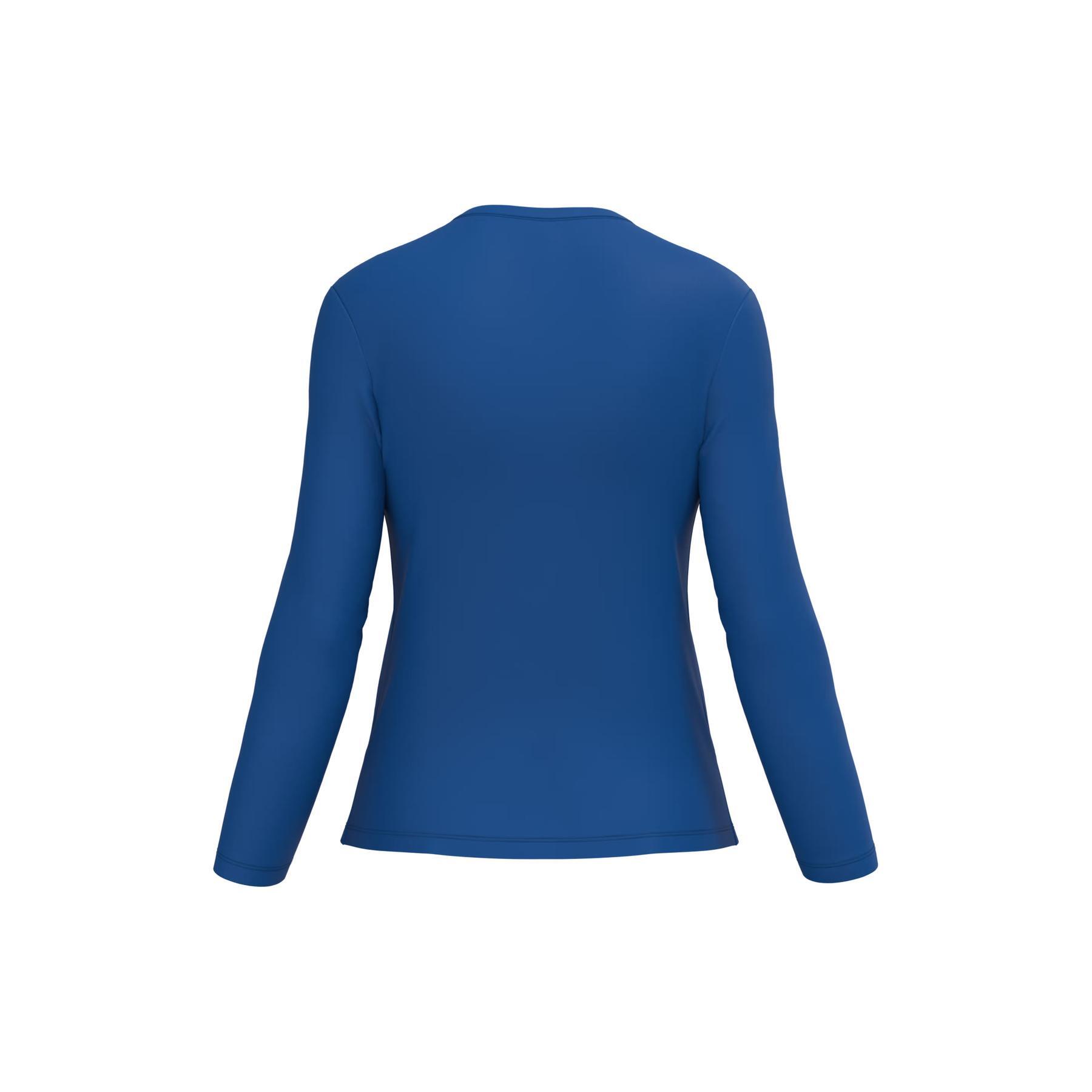 Langarmshirt mit V-Ausschnitt für Frauen Kariban 2/3
