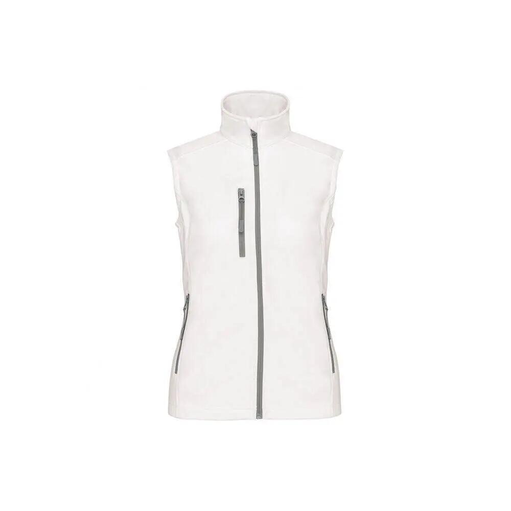 Doudoune femme Kariban Sans Manche blanc 2/4