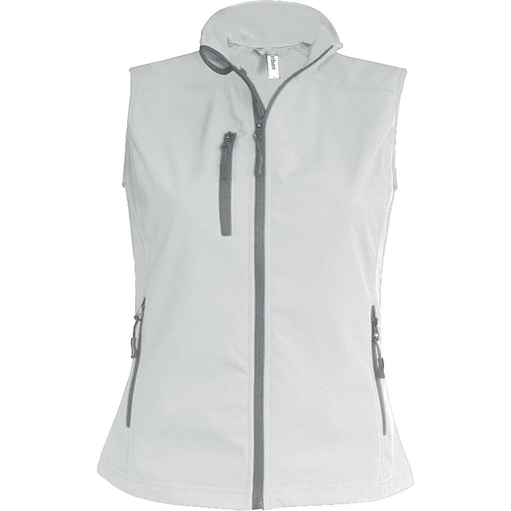 Puffer Jacket Kariban Sans Manche blanc
