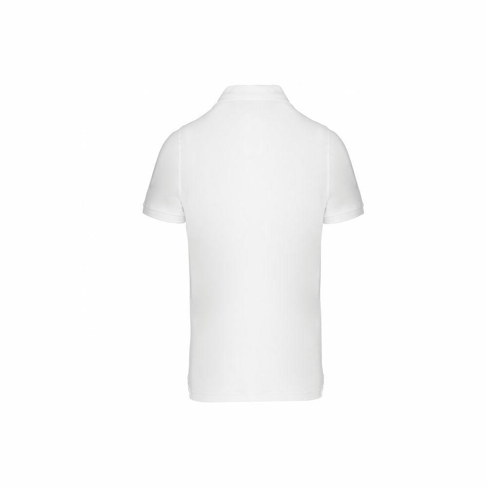 Polo manches courtes Kariban blanc 3/4