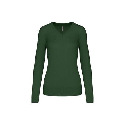 Pull col V femme Kariban