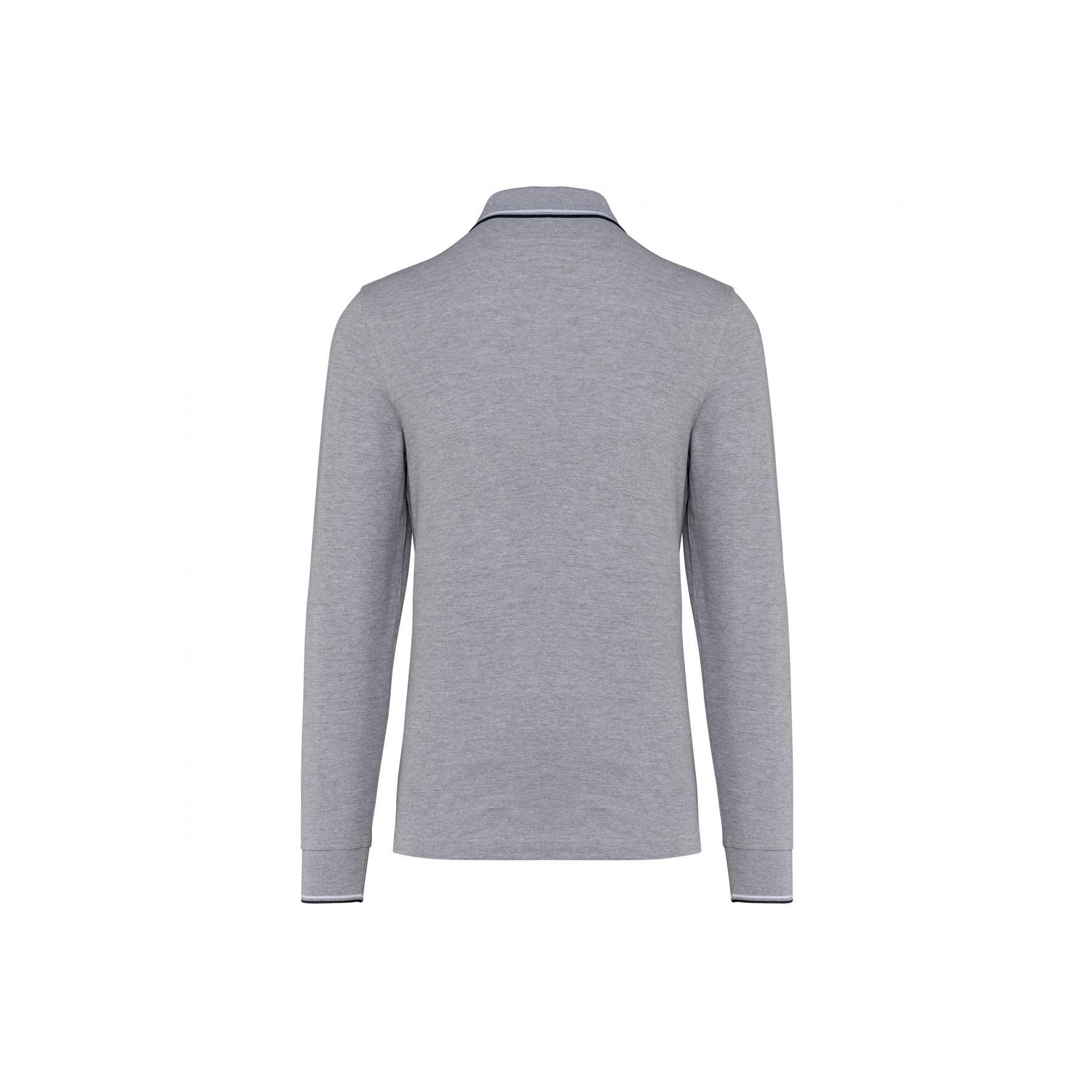 Polo maille piquée manches longues Kariban 2/3
