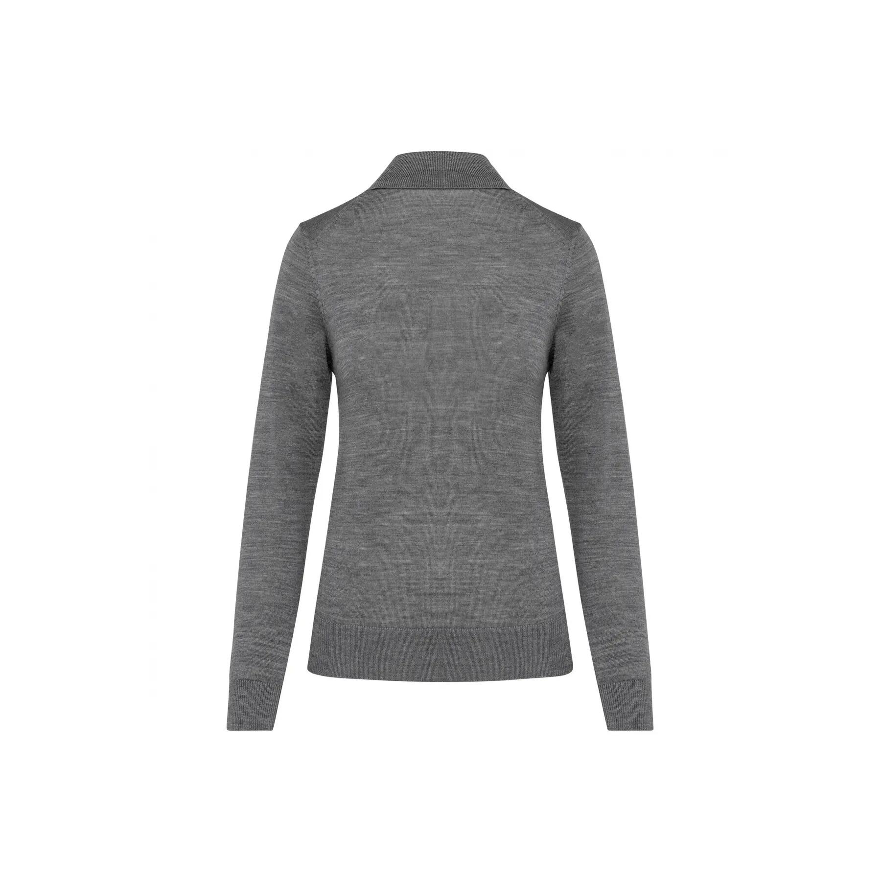 Merino-Pullover mit Rollkragen, Damen Kariban Premium 2/3