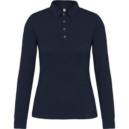 Polo jersey manches longues Femme Kariban