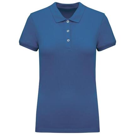 Piqué-Poloshirt, Damen Kariban