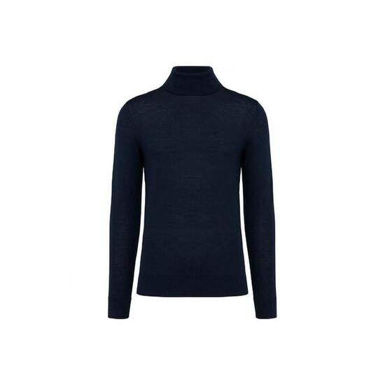 Merino-Pullover mit Rollkragen Kariban Premium