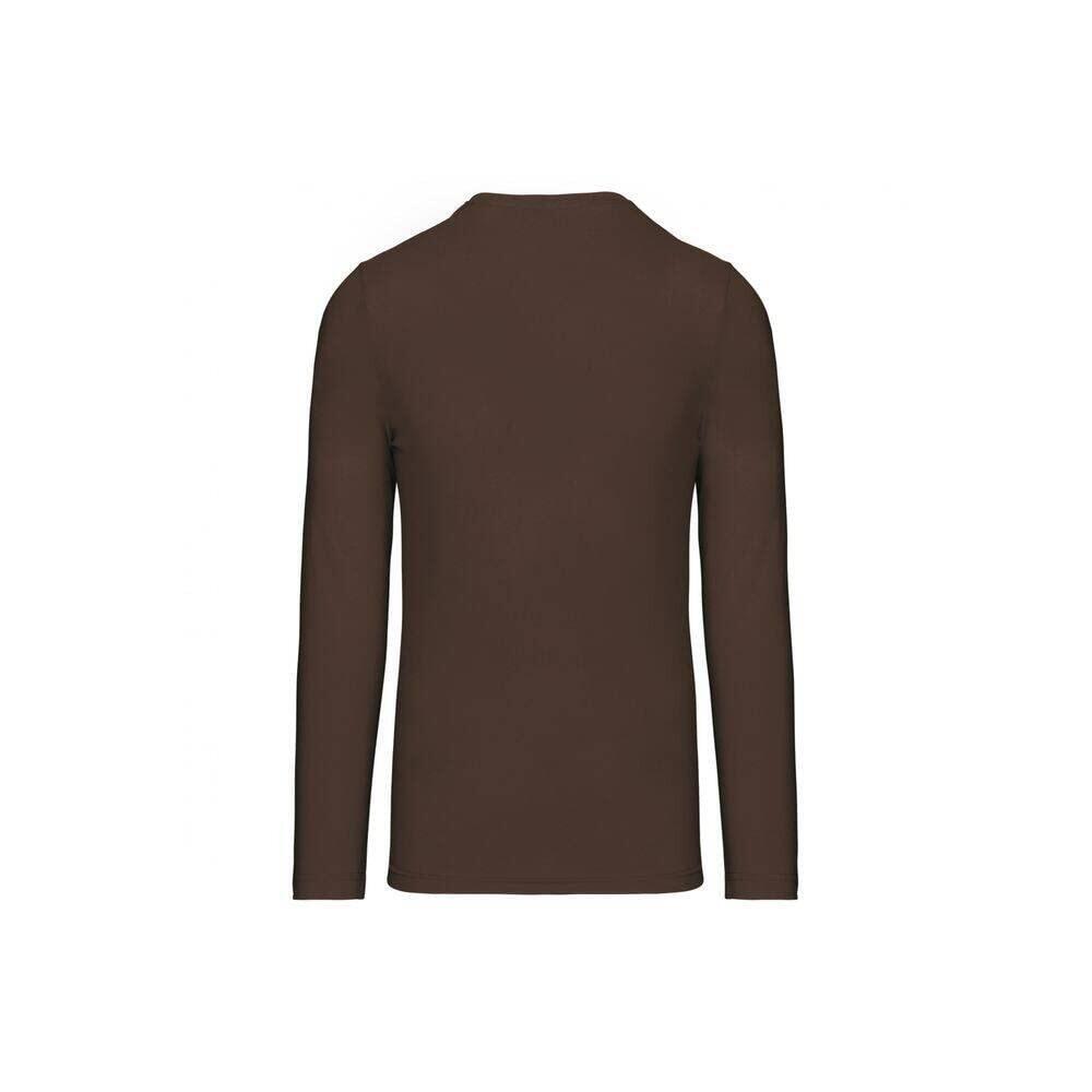 T-shirt Kariban Col V manches longues 2/7
