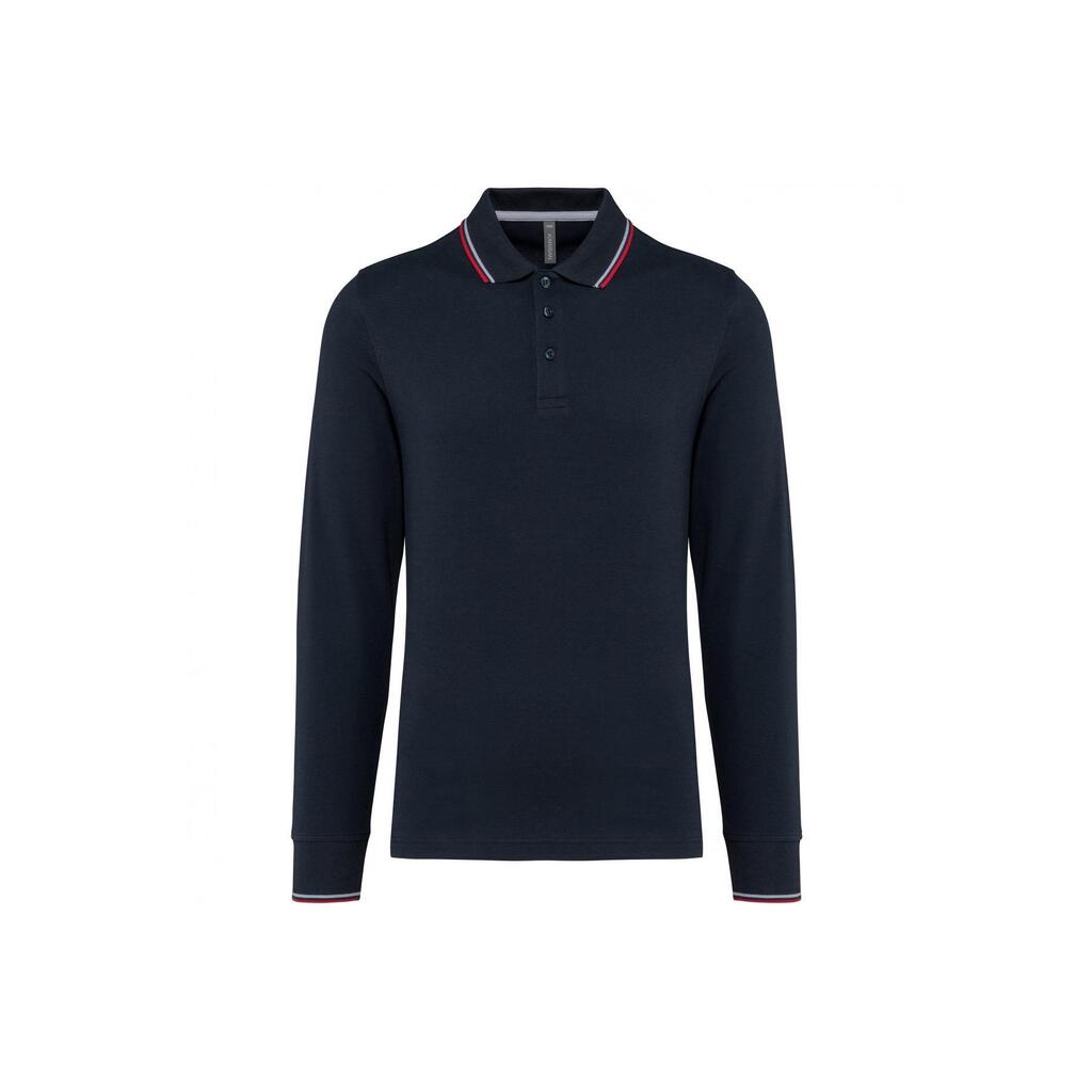 Long-sleeved pique polo shirt Kariban