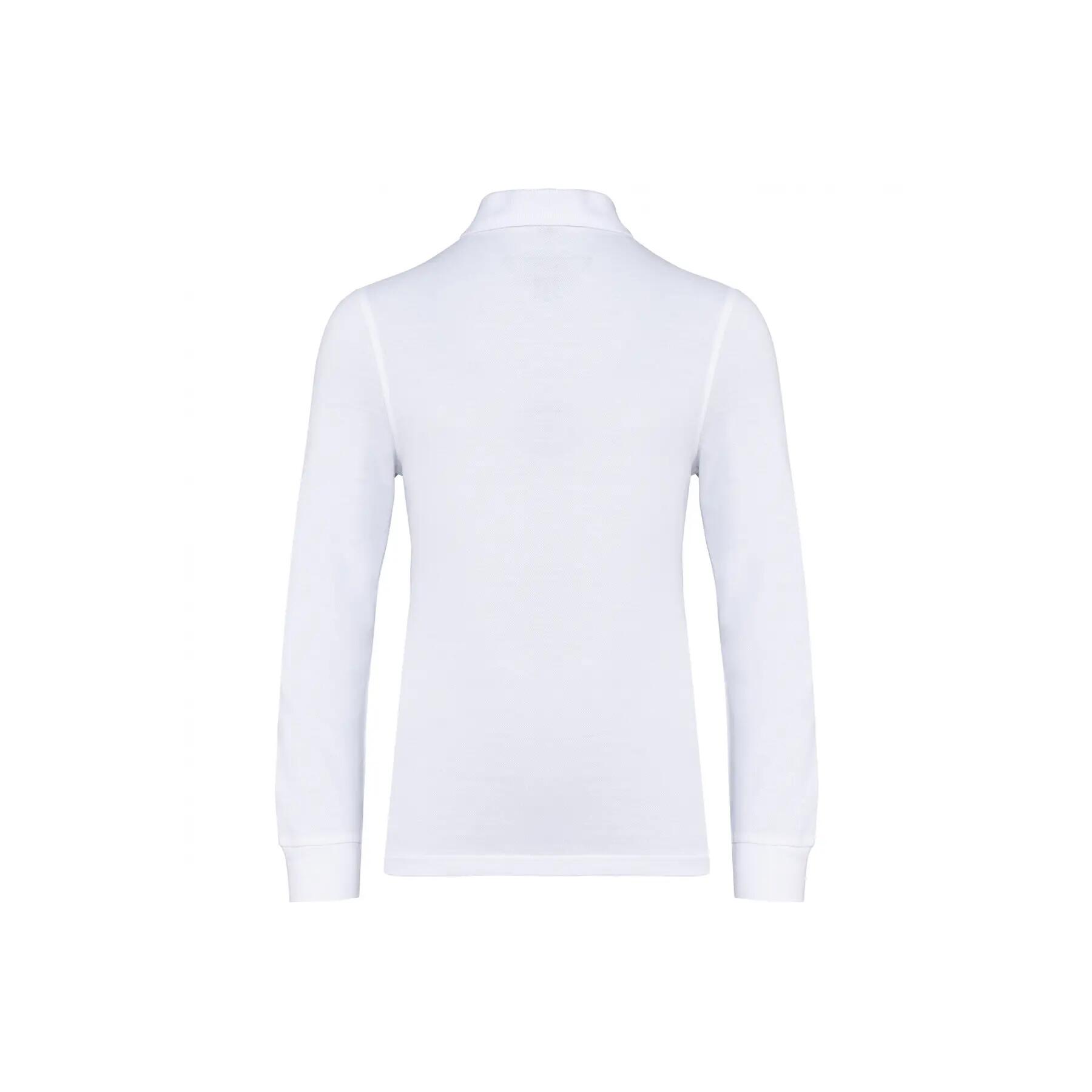 Langarm Polo-Shirt Kind Kariban 2/3