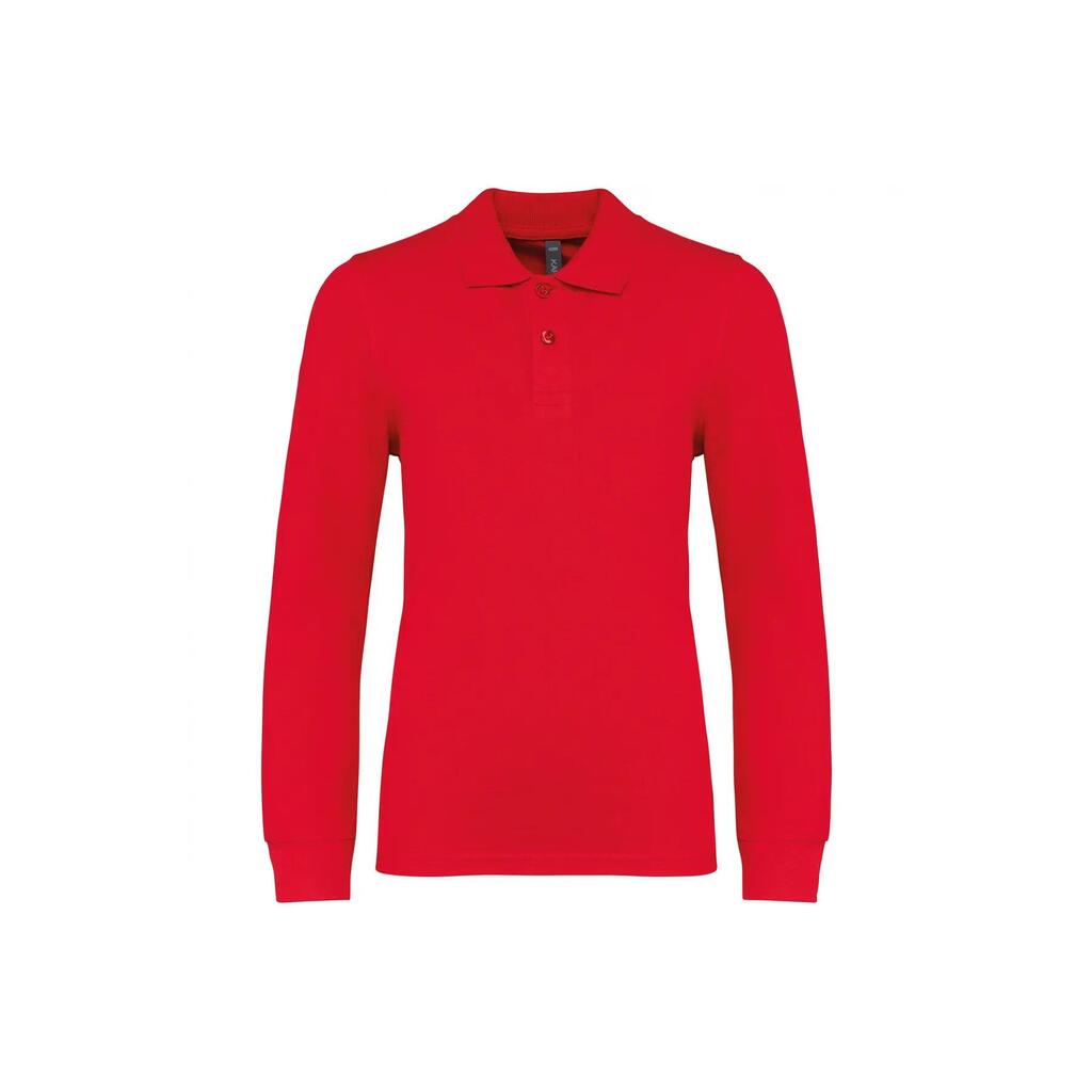 Long sleeve polo for kids Kariban