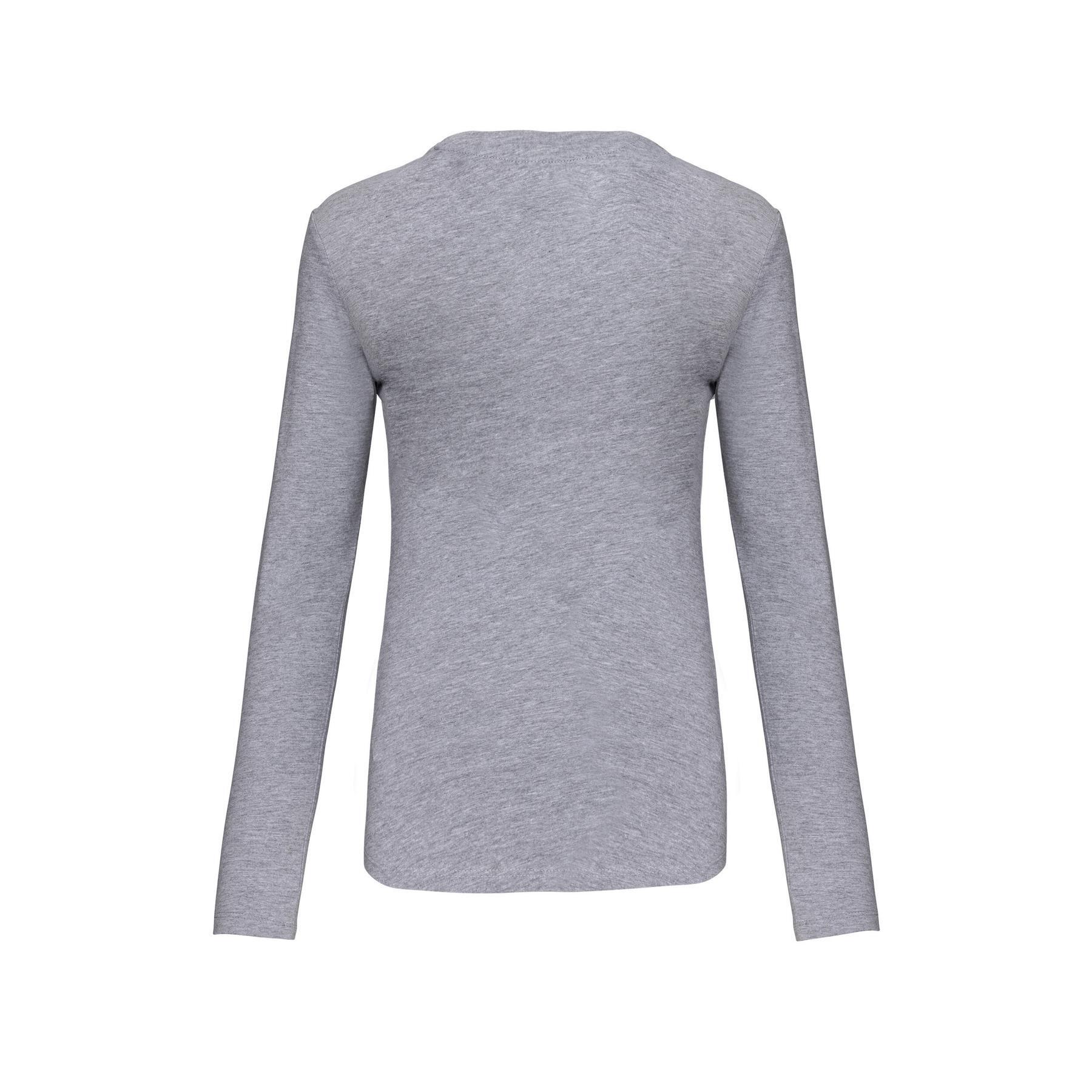 T-shirt manches longues femme Kariban Col Rond 2/7